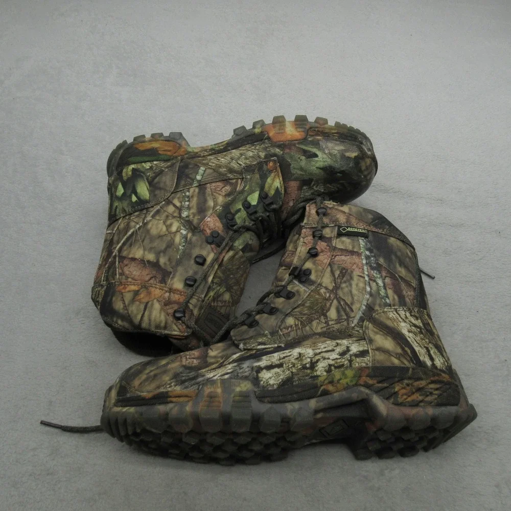Wolverine Mens 10M Hunt Boots Camo‎ Gore-Tex Insulated 800g Waterproof Waterfowl